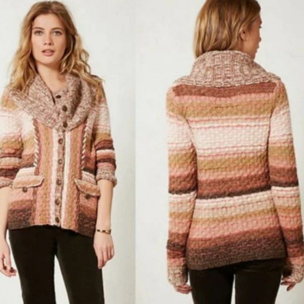 Anthropology Sleeping on snow sweater